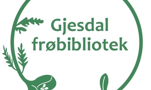 Logo Gjesdal frøbibliotek