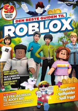 Omslag: "Den beste guiden til Roblox" av Bens E. Aarø