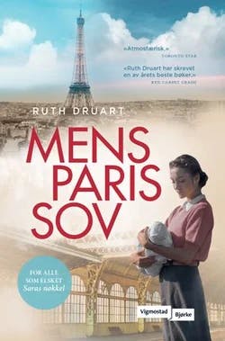 Omslag: "Mens Paris sov" av Ruth Druart